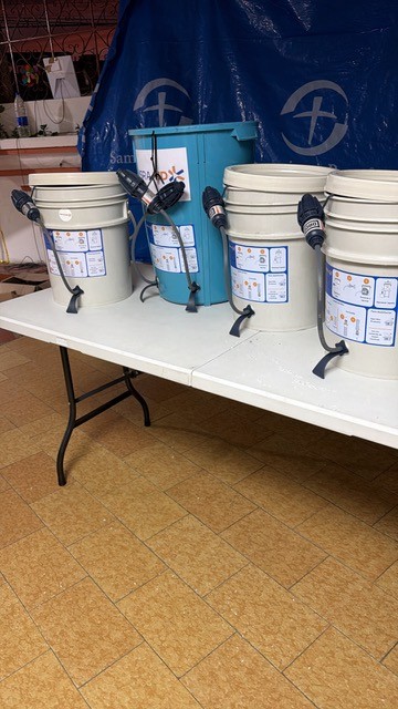 Water filtration kits from IsraAID