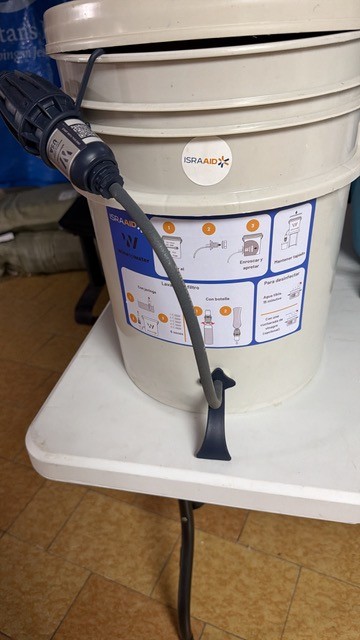 Water filtration kits from IsraAID